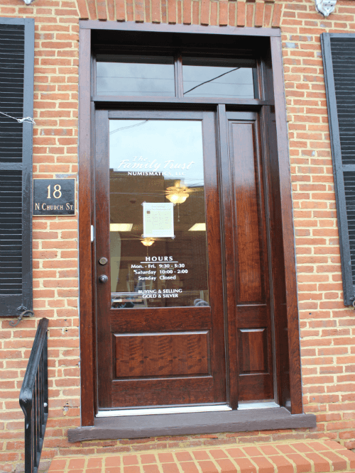 front door to the right 18 north church street berryville virginia