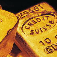 gold and silver bars